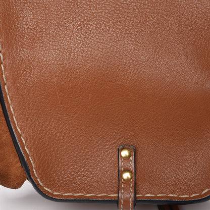Chloe Calfskin Suede Small Jodie Camera Bag Caramel 9 of 14