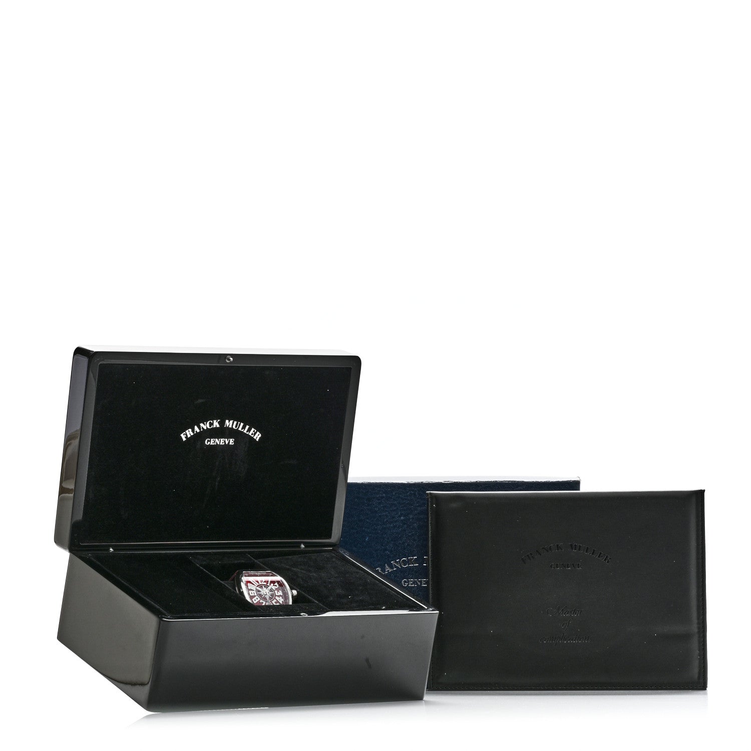 Franck Muller Stainless Steel Alligator 43mm Vanguard Yachting Automatic Watch Burgundy V43SCDT 5 of 5