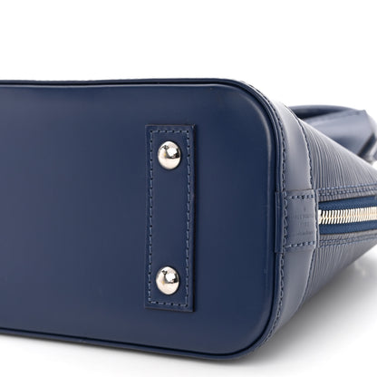 Louis Vuitton Epi Alma BB Indigo 9 of 10