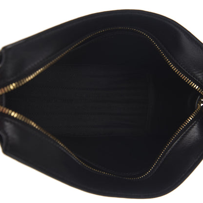 Prada Saffiano Esplanade Crossbody Bag Black 4 of 9