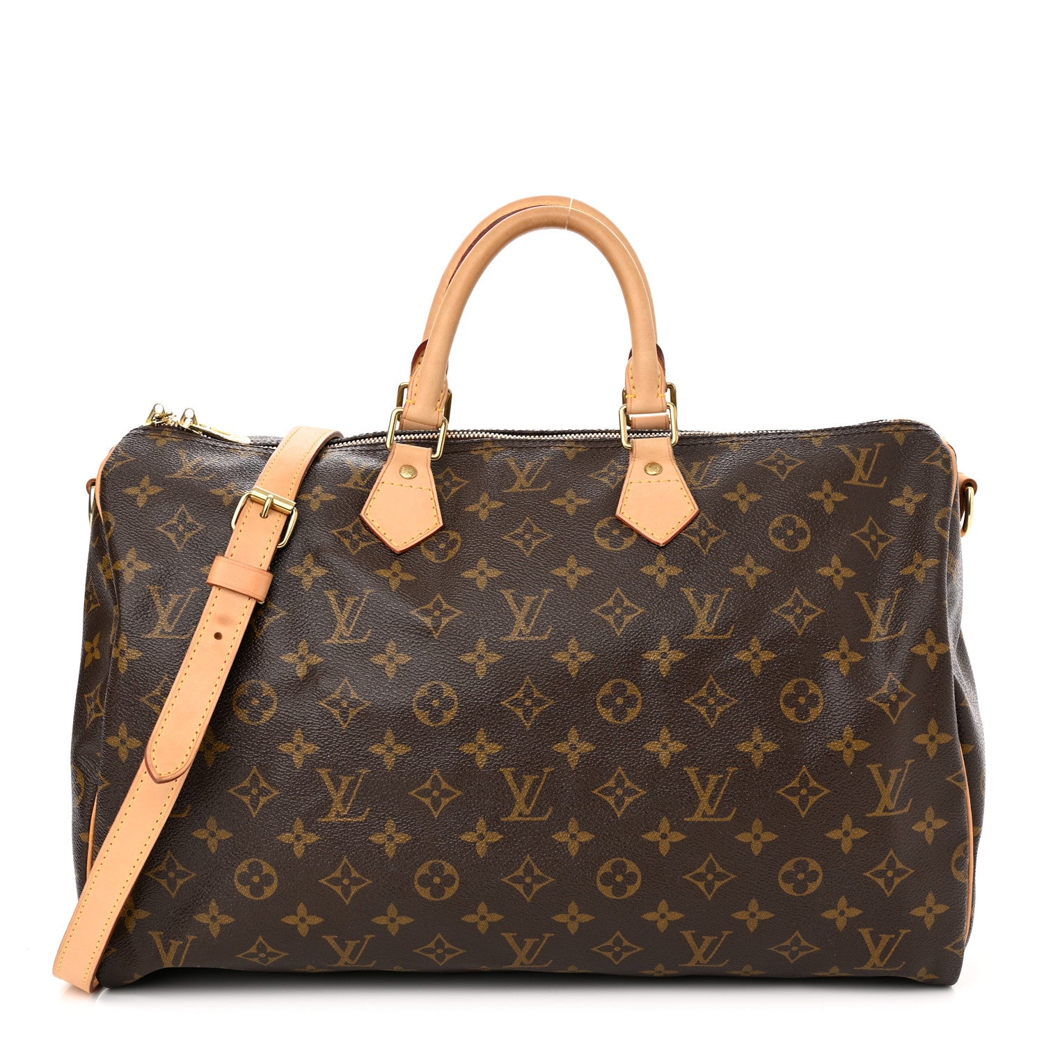 Louis Vuitton Monogram Speedy Bandouliere 40 1 of 12