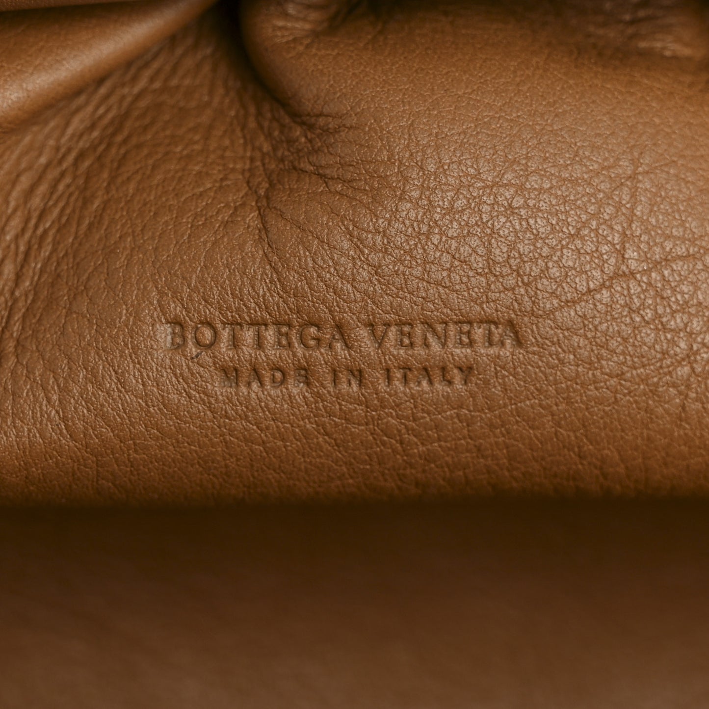 Butter Calfskin The Mini Pouch Teak