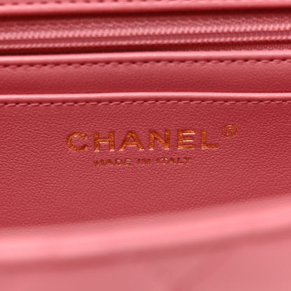 Chanel Caviar Quilted Mini Top Handle Rectangular Flap Pink 6 of 10