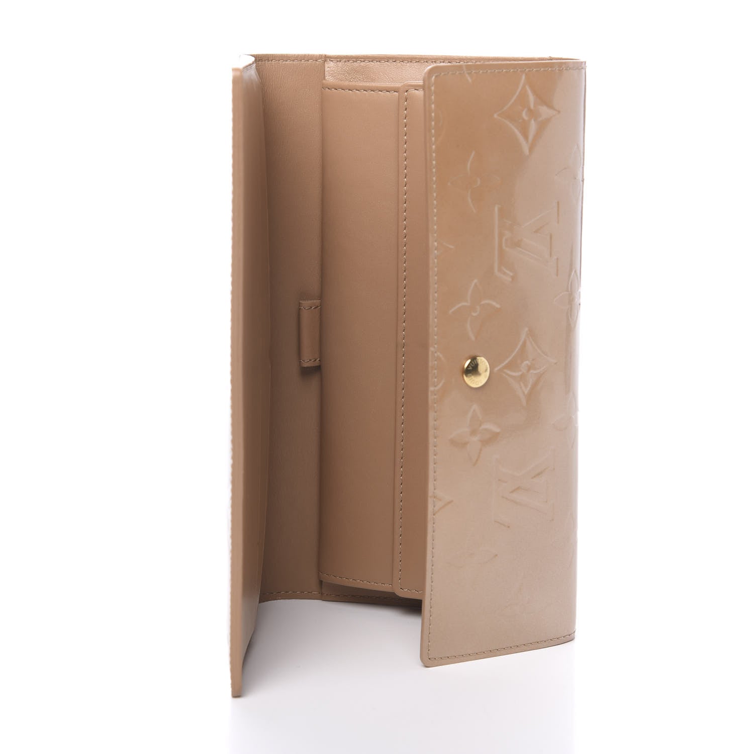Louis Vuitton Vernis Porte Tresor International Wallet Noisette 5 of 7