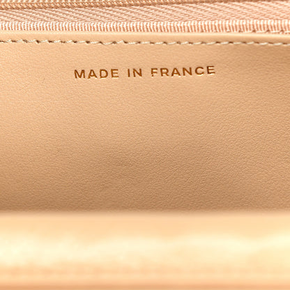 Chanel Caviar Quilted Wallet On Chain WOC Beige 7 of 11