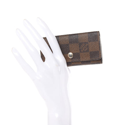 Louis Vuitton Damier Ebene Multicles 4 Key Holder 2 of 10