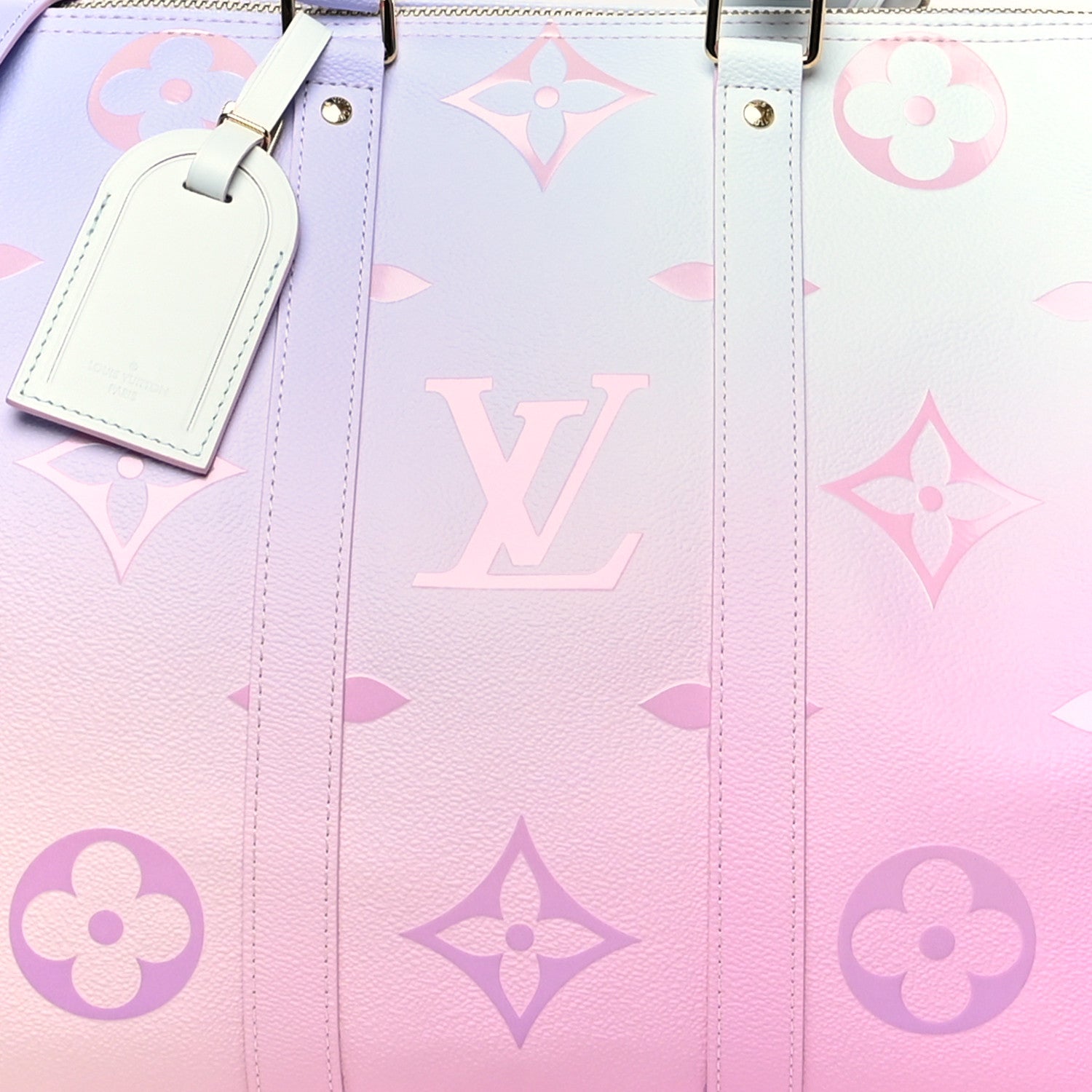 Louis Vuitton Monogram Giant Spring In The City Keepall 45 Sunrise Pastel 7 of 12