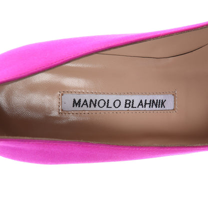 FASHIONPHILE MANOLOBLAHNIKSatinCrystalHangisiPumps36Pink 11 of 11