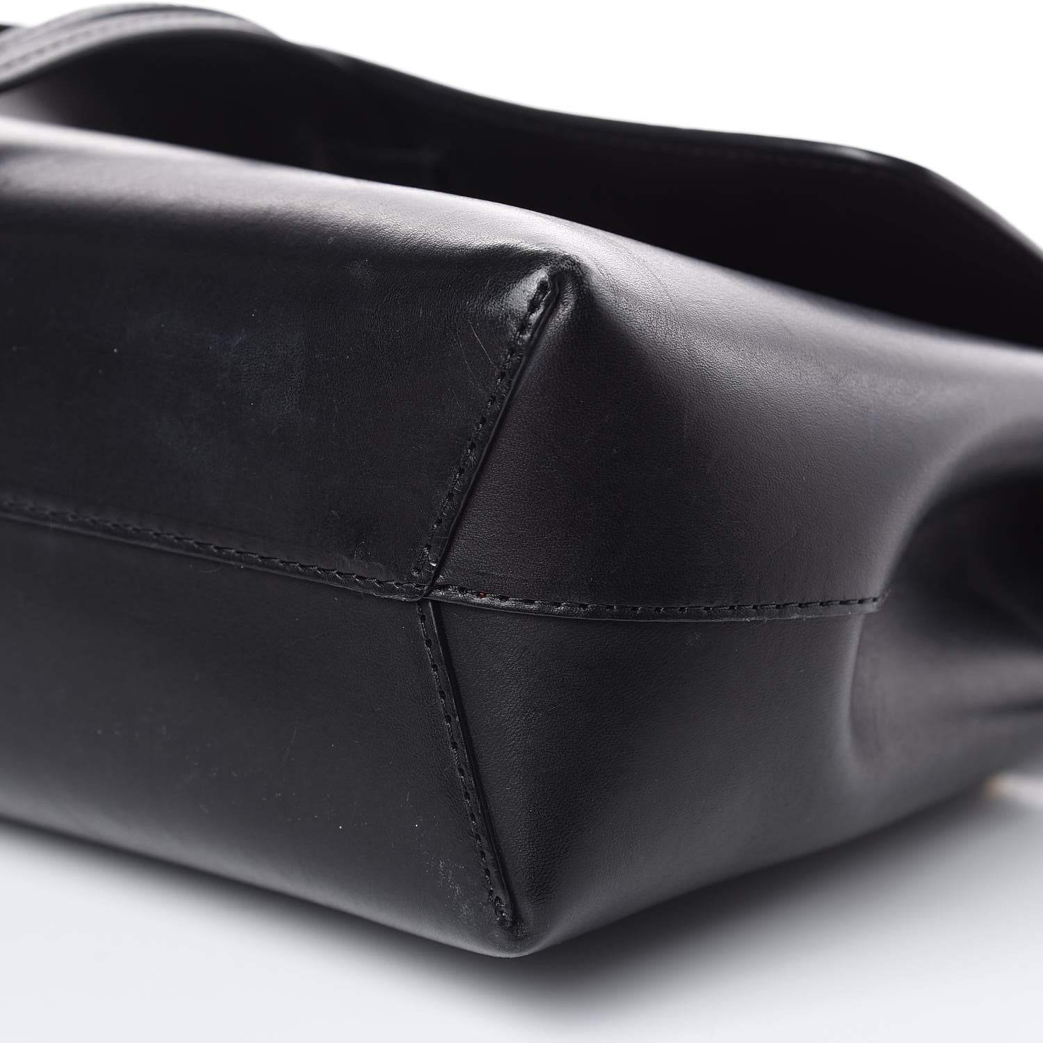 Mansur Gavriel Calfskin Mini Lady Bag Black Flamma 9 of 15