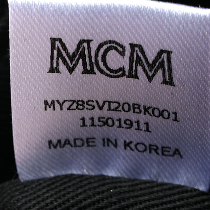 MCM Visetos Medium Crossbody Pouch Black 8 of 11