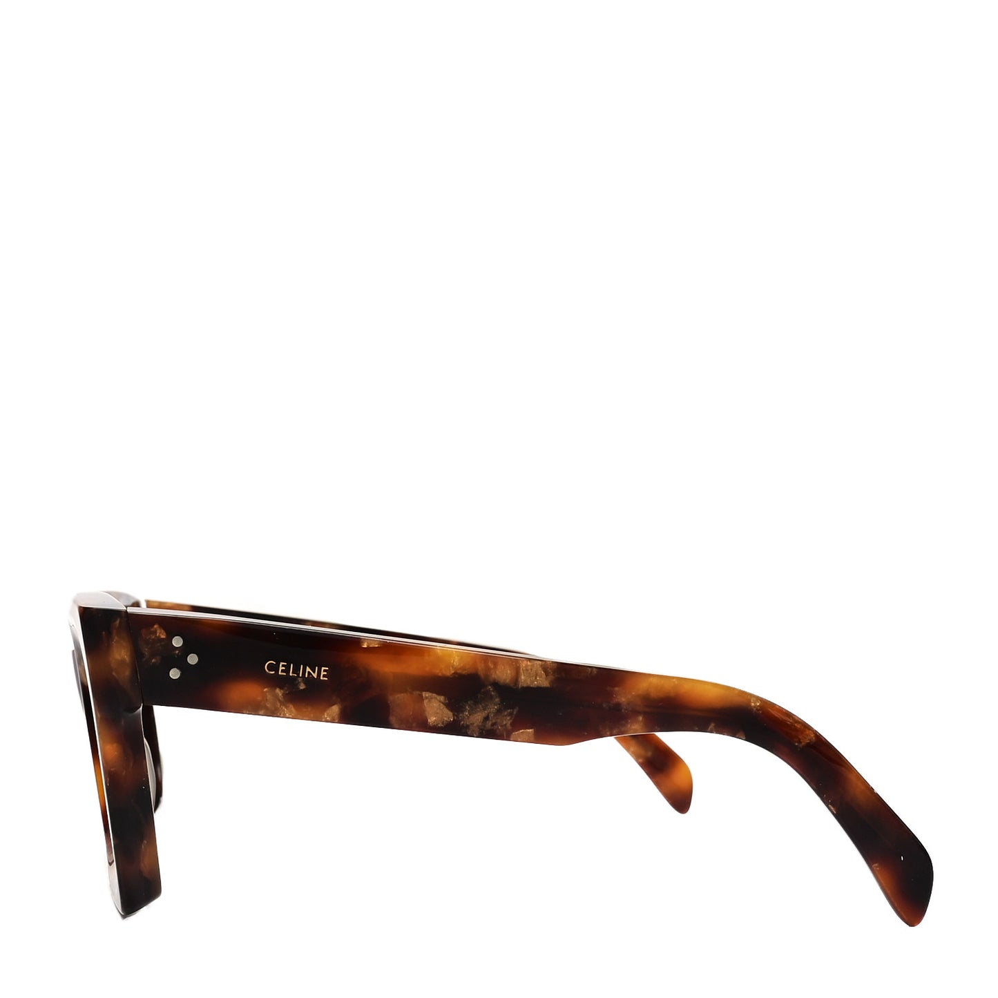 Acetate Square Sunglasses CL40130I Havana