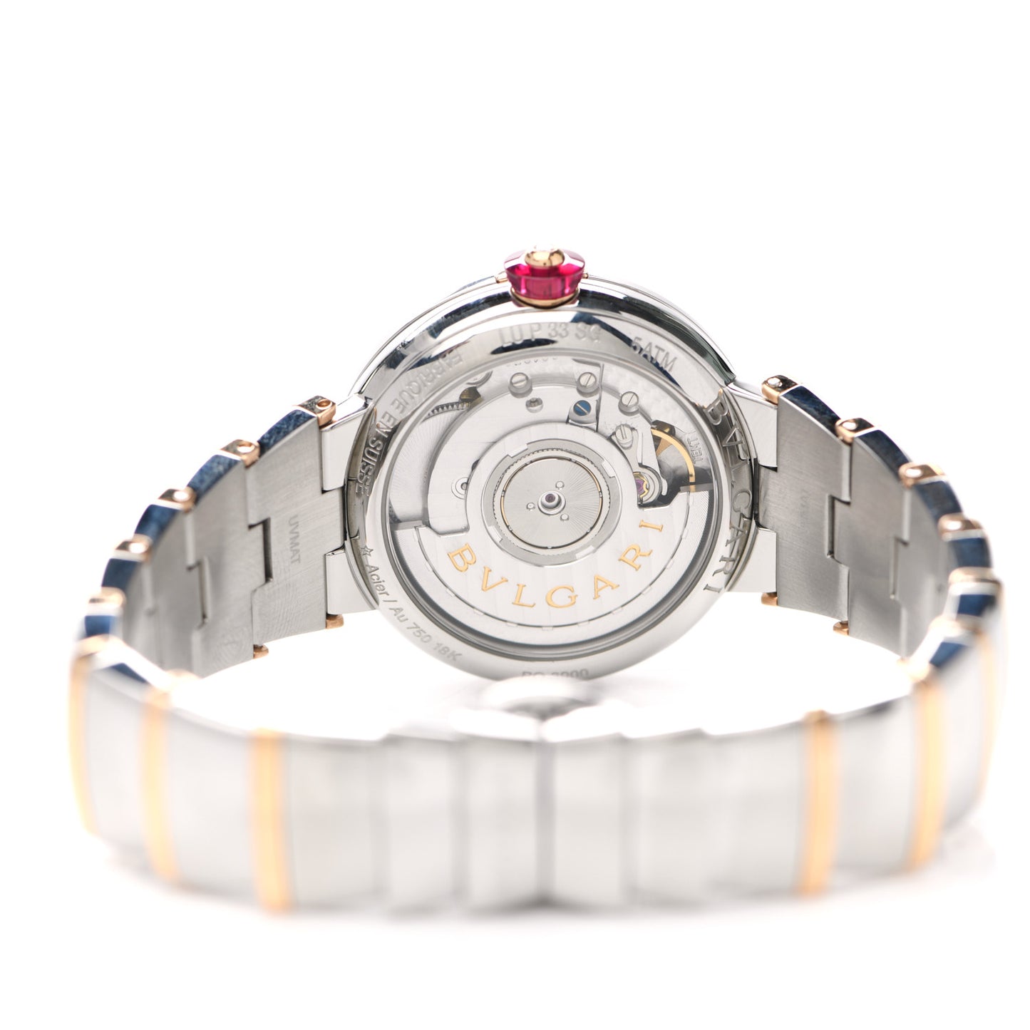 Stainless Steel 18K Rose Gold 33mm LVCEA Automatic Watch