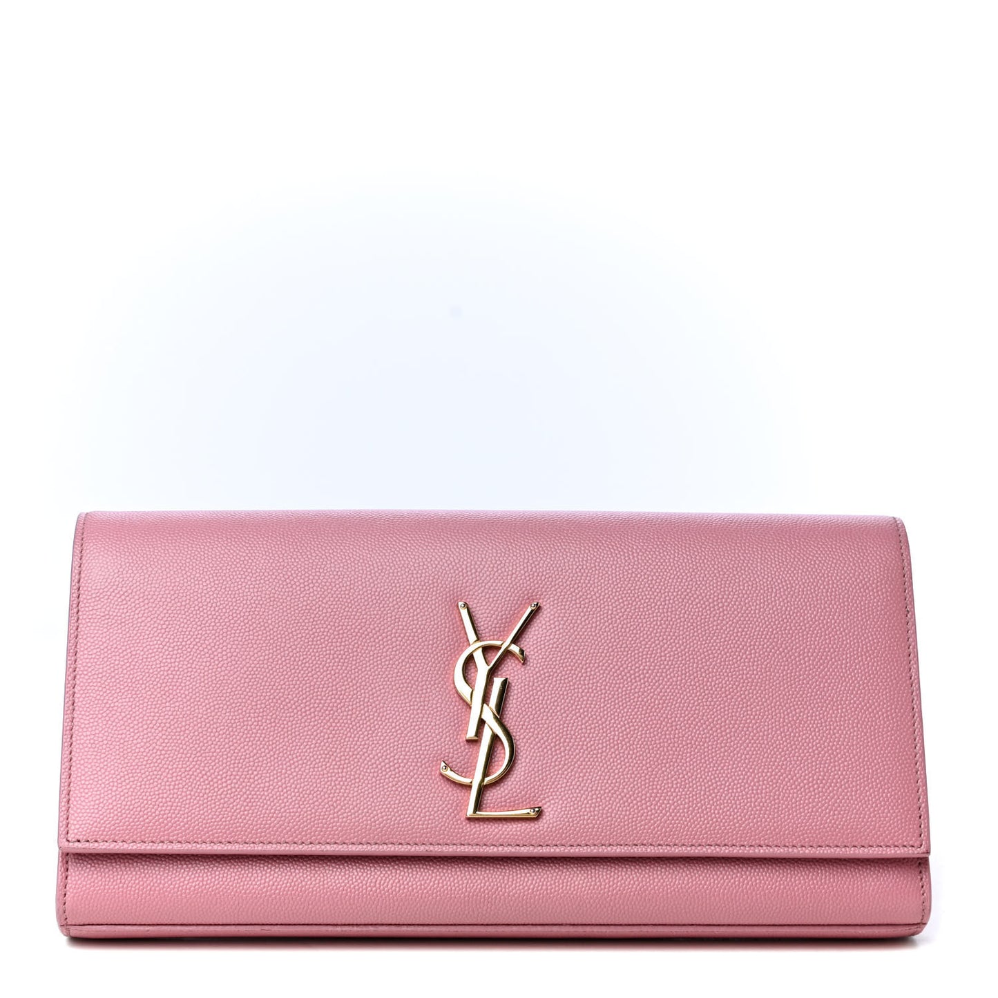 Grain De Poudre Classic Monogram Cassandre Clutch Pink