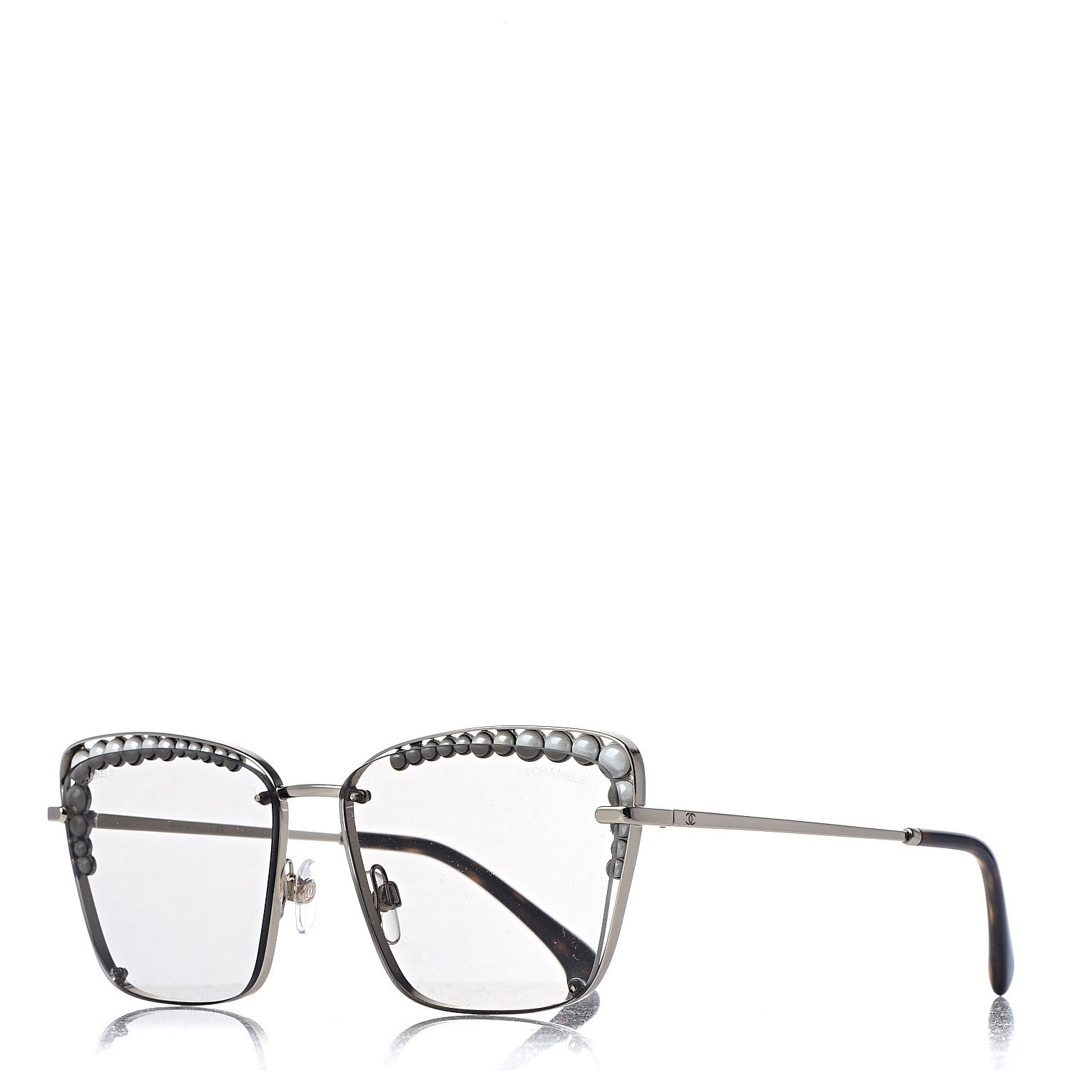 Chanel Pearl Sunglasses 4235-H Light Brown 1 of 6