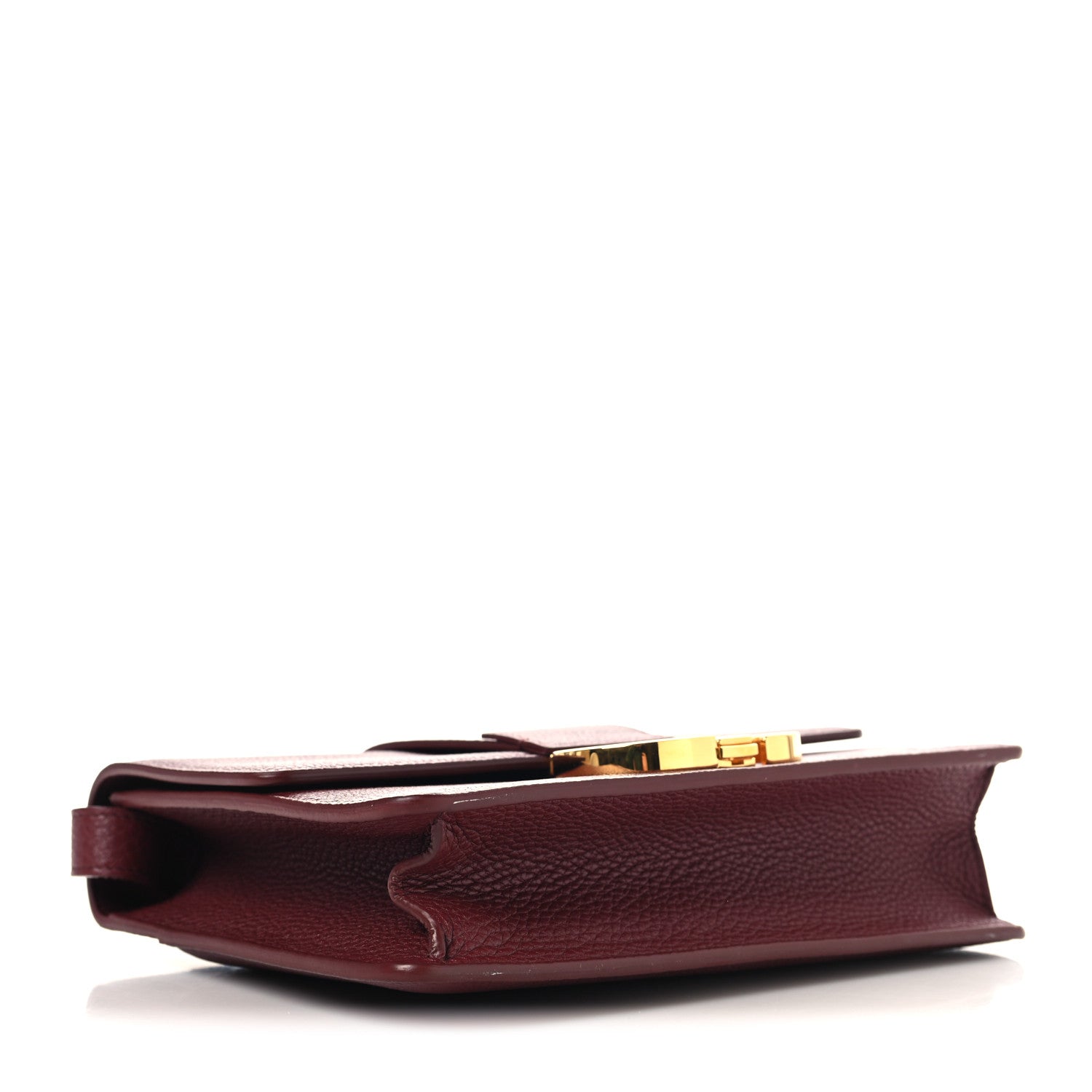 Christian Dior Grained Calfskin 30 Montaigne Flap Bag Red Brick 3 of 8