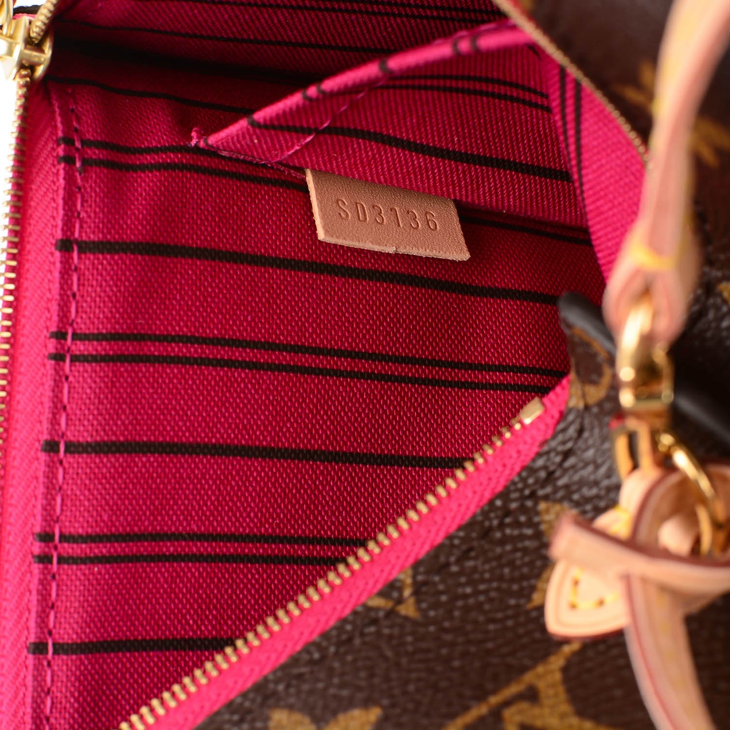 Monogram Neverfull MM GM Pochette Pivoine