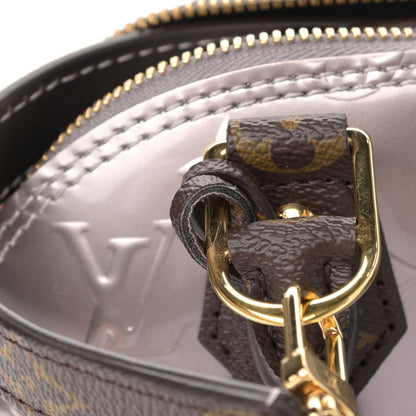 Louis Vuitton Vernis Monogram Alma BB Taupe Metallise 25 of 27