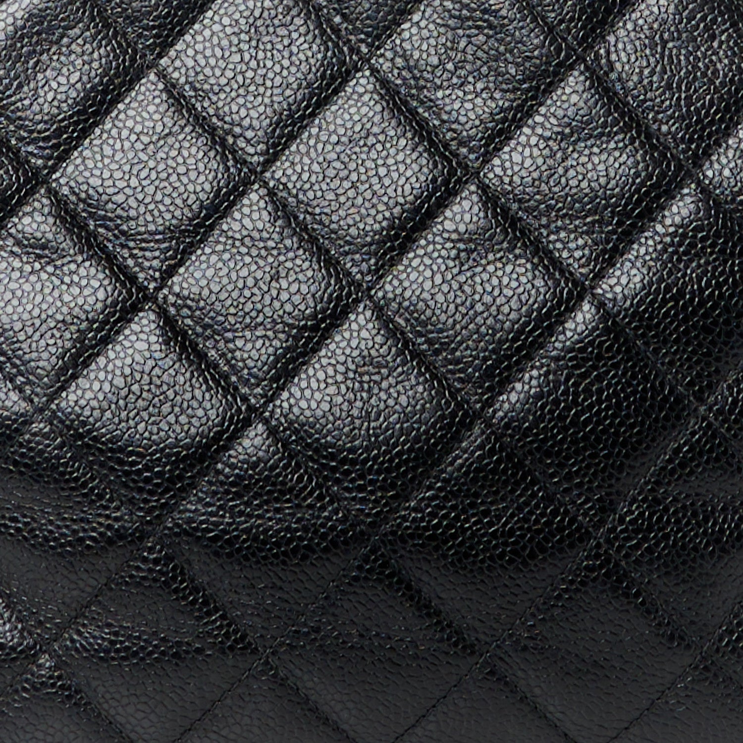 Chanel Caviar Quilted Shoulder Bag Black 10 of 14