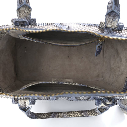 Nancy Gonzalez Snakeskin Bag Blue Multicolor 5 of 11