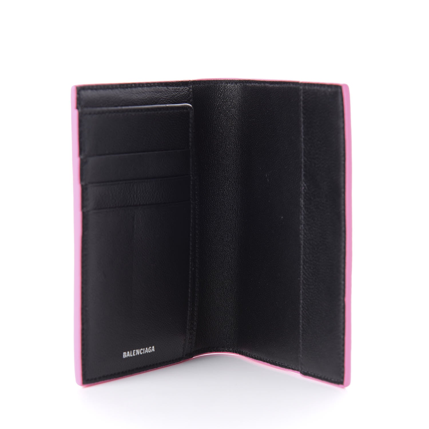 Balenciaga Ville Passport Cover Acid Pink 4 of 8