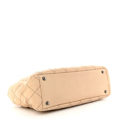 Chanel Calfskin Medium Stitch It Tote Beige 4 of 10