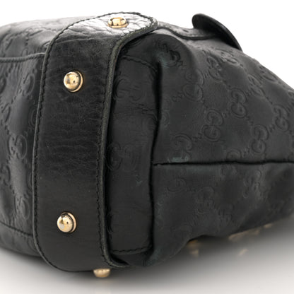 Gucci Guccissima Small Pelham Shoulder Bag Black 10 of 12