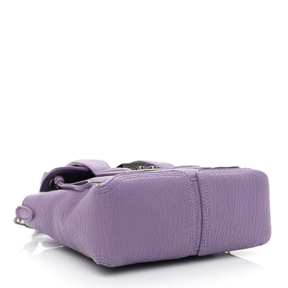 3.1 Phillip Lim Textured Calfskin Mini Pashli Satchel Violet 3 of 9