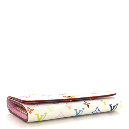 Louis Vuitton Monogram Multicolor Multicles 4 Key Holder White Litchi 4 of 6