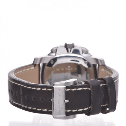 Burberry Stainless Steel Calfskin 45mm The Britain Quartz Watch Beige BBY1101 4 of 5