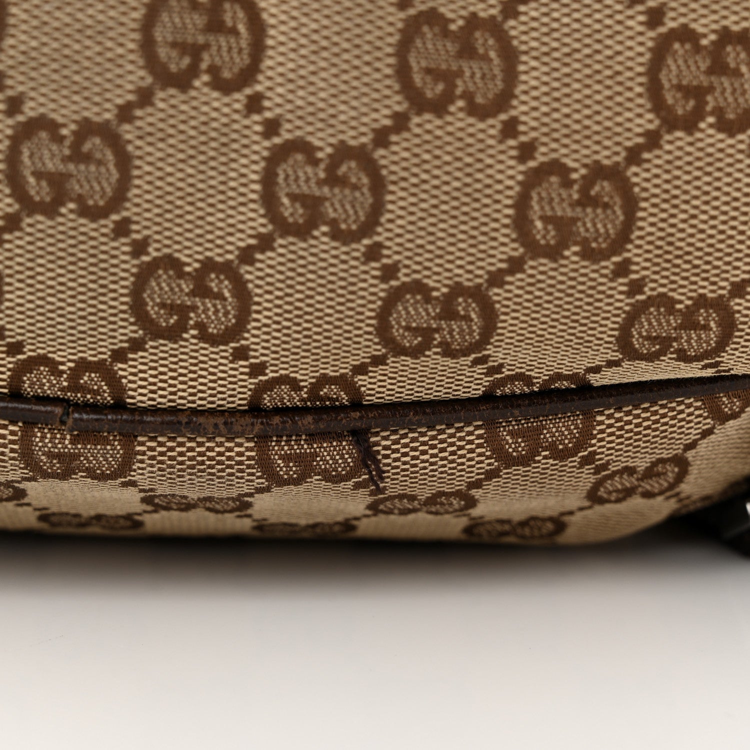 Gucci Monogram Backpack Dark Brown 15 of 17