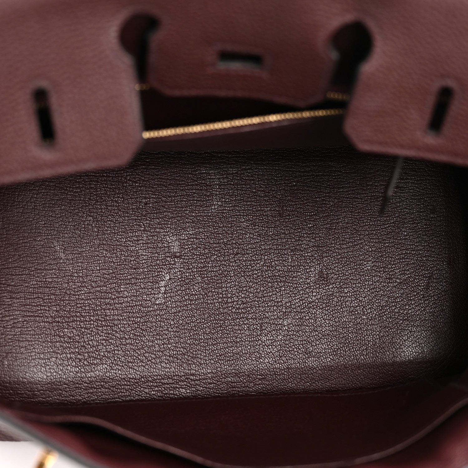 Hermes Togo Birkin 25 Rouge Sellier 5 of 11