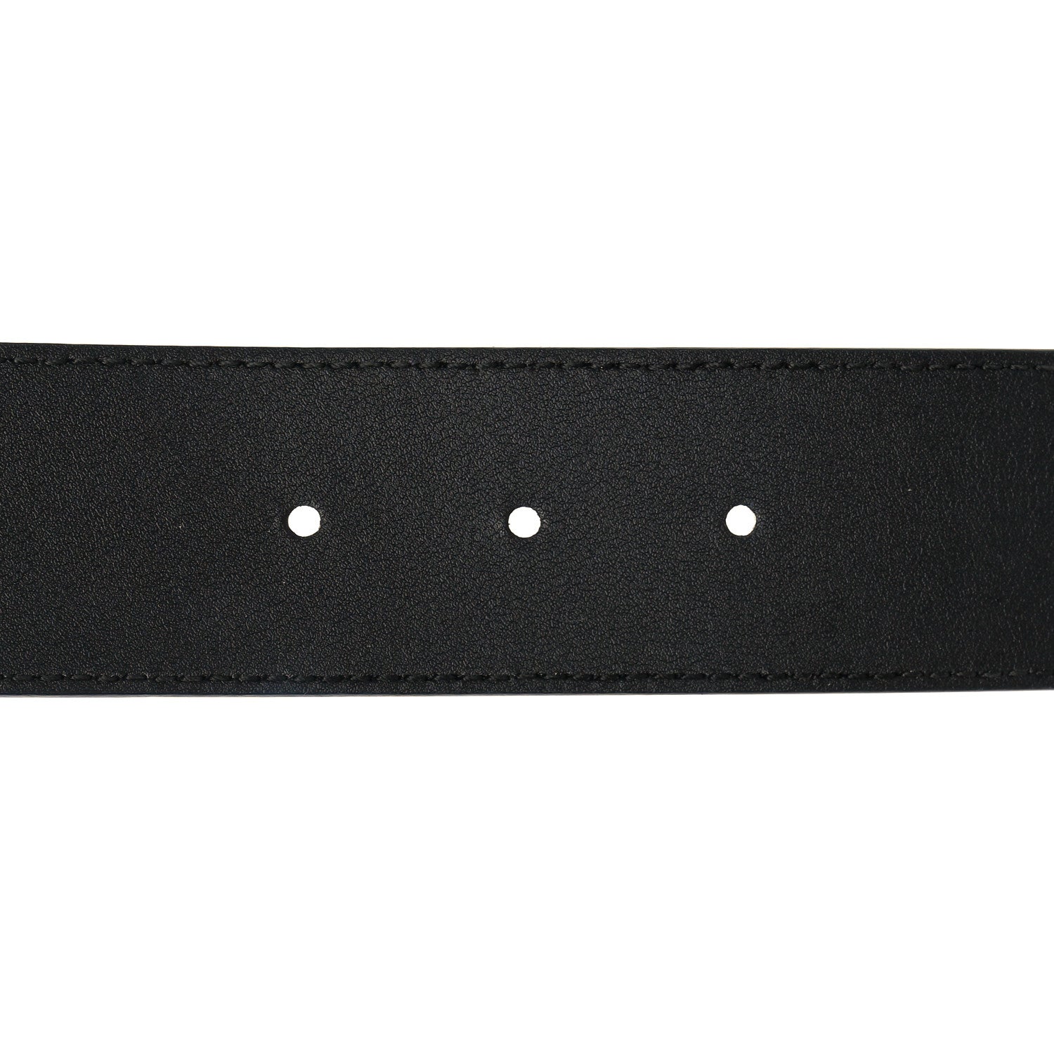 Gucci Calfskin Crystal Double G 40mm Belt 80 32 Black 4 of 5