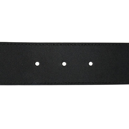 Gucci Calfskin Crystal Double G 40mm Belt 80 32 Black 4 of 5