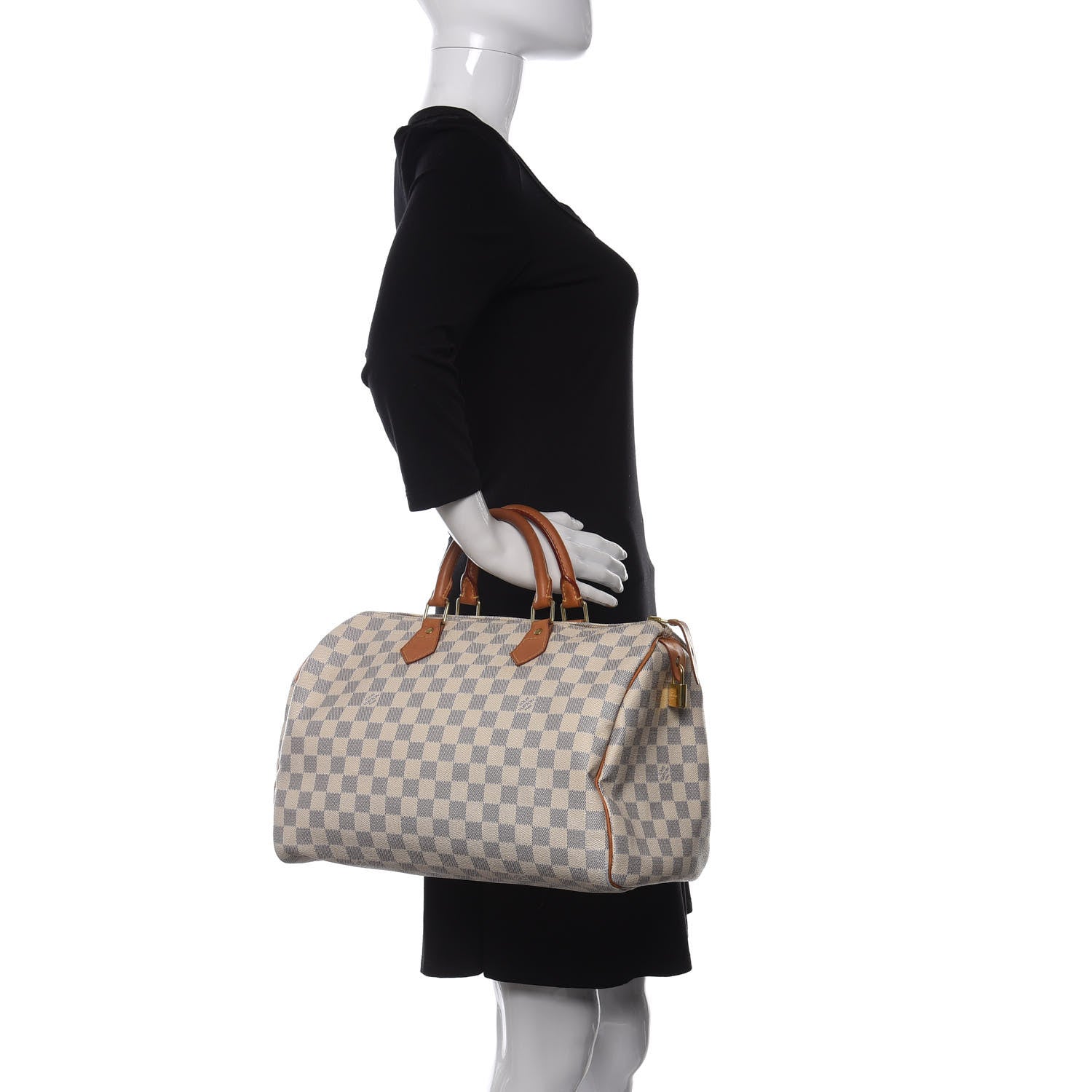 Louis Vuitton Damier Azur Speedy 35 2 of 9