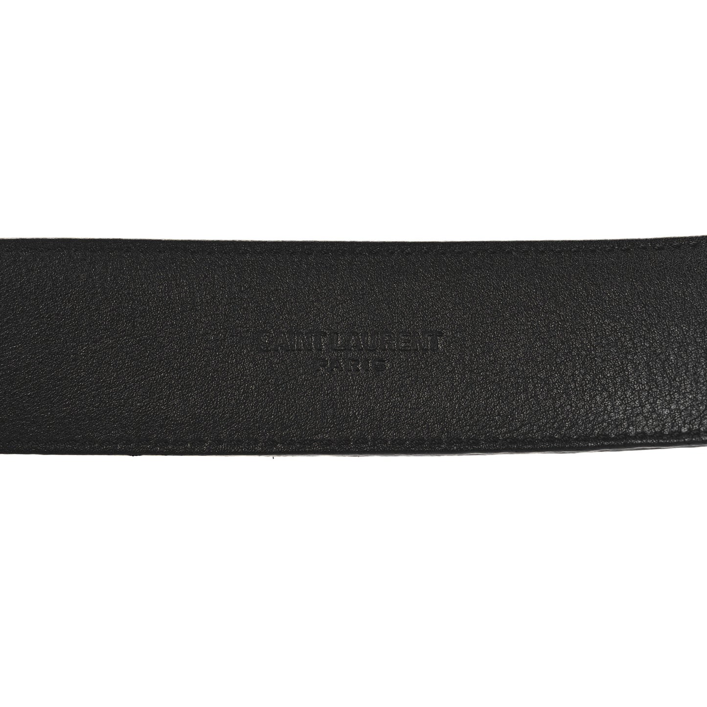Suede Monogram Cassandre Belt 75 30 Black