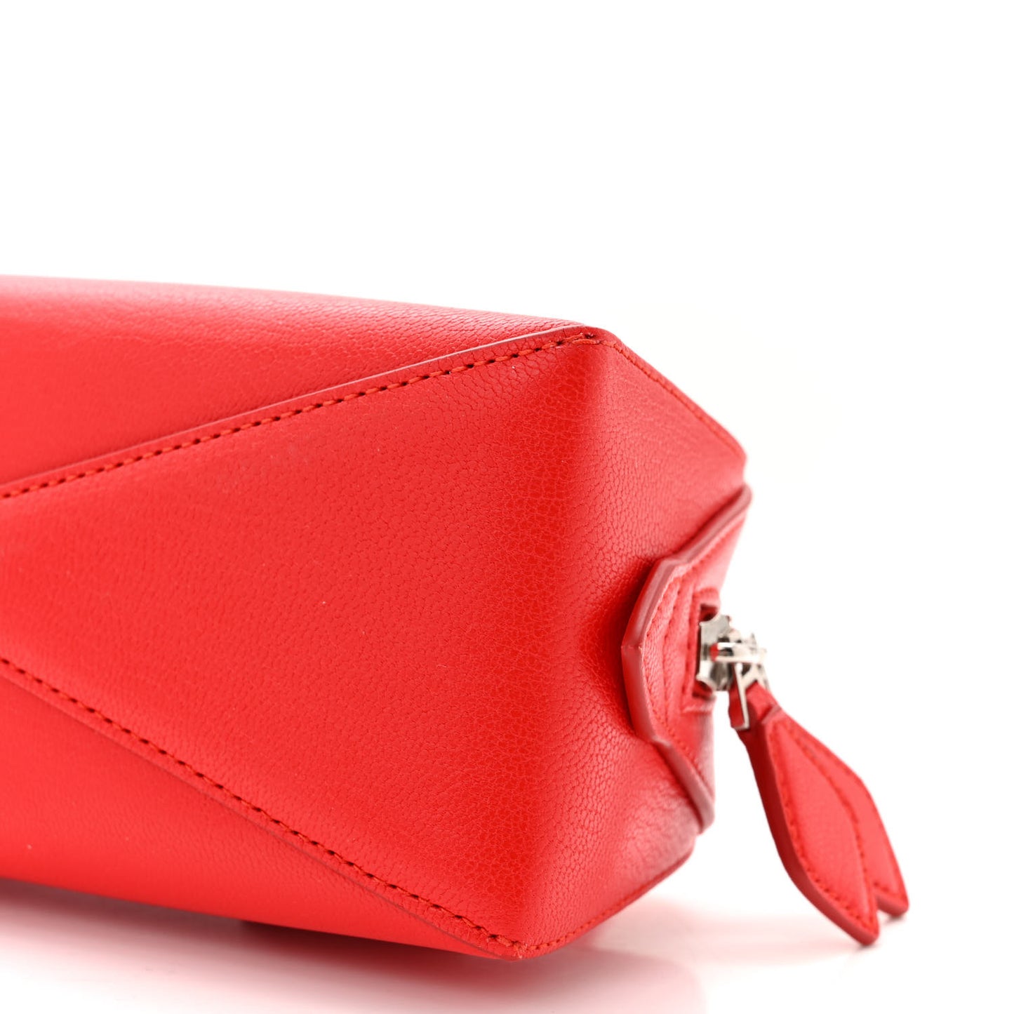 Goatskin Small Le Teckel Bag Rouge