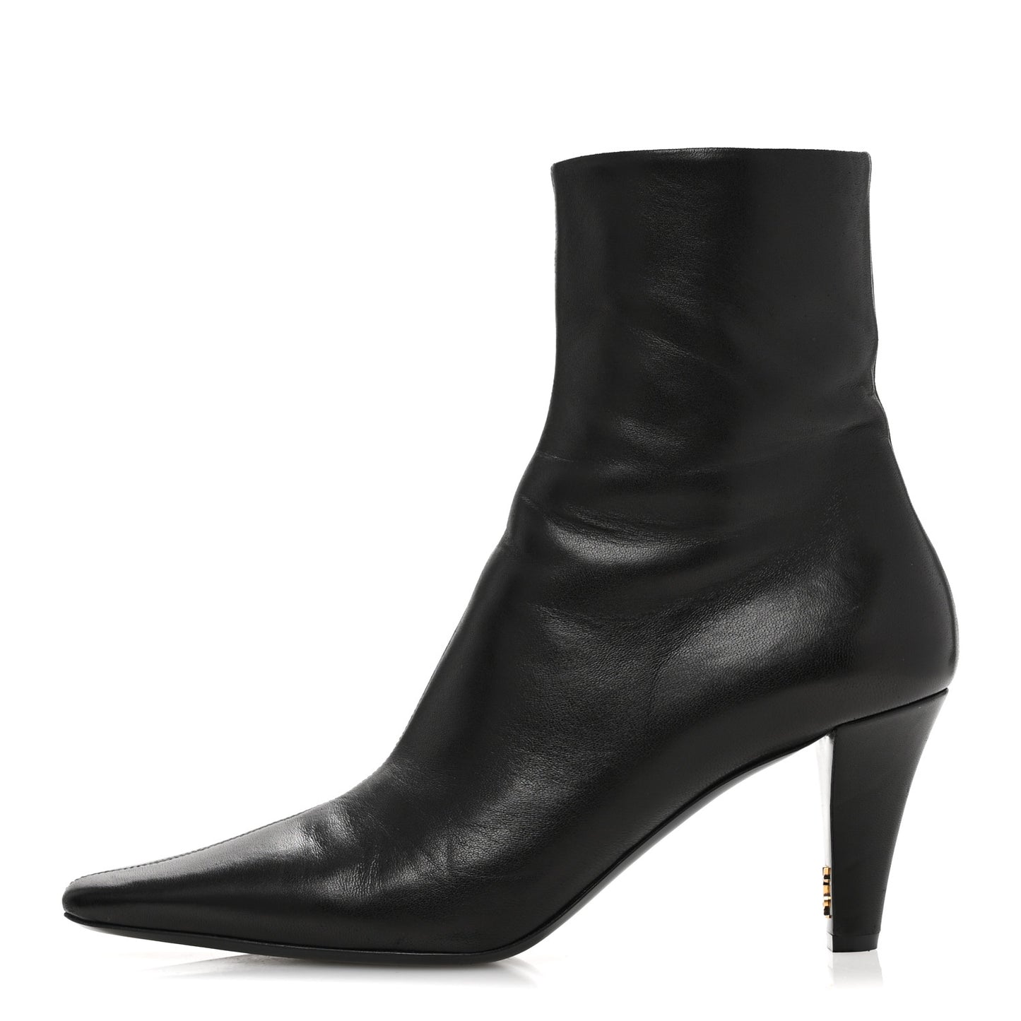 Nappa Jill 75 Ankle Booties 40 Black