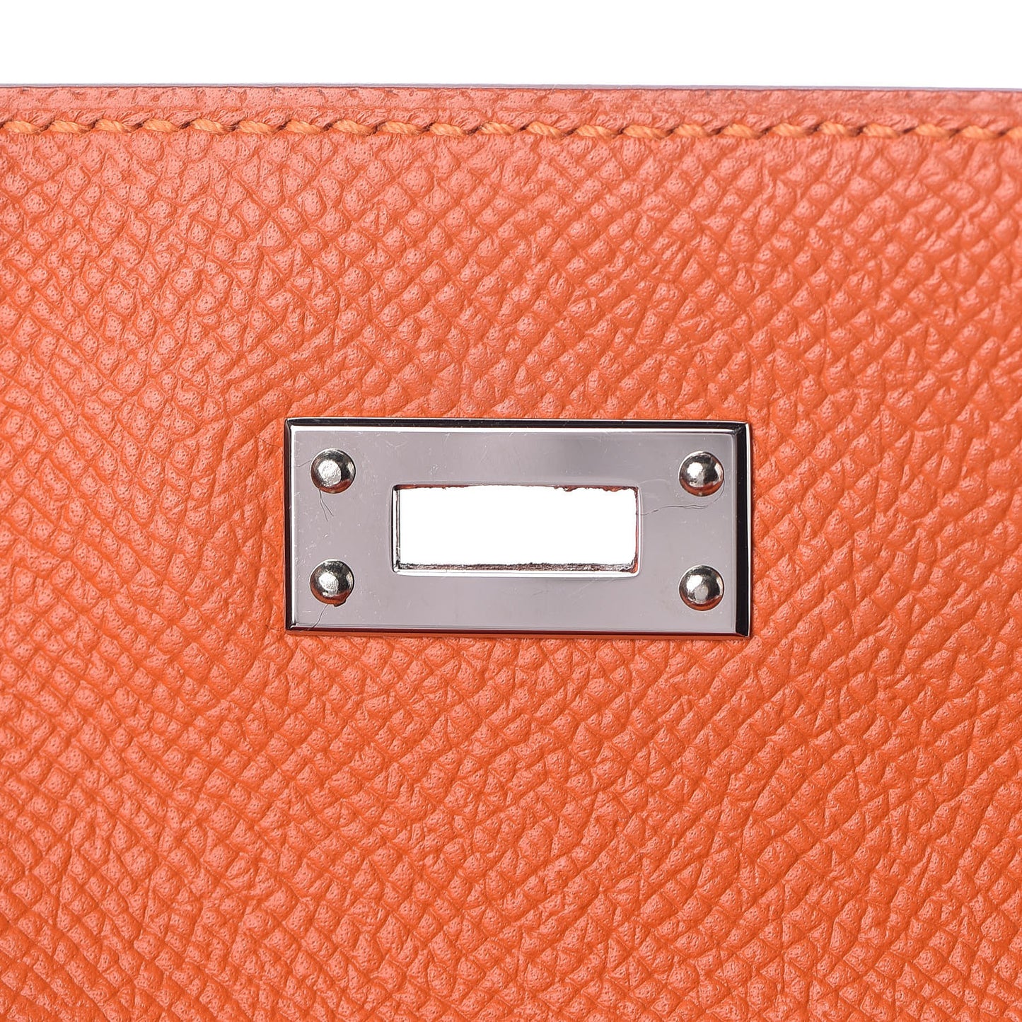 Epsom Kelly Pochette Clutch Feu