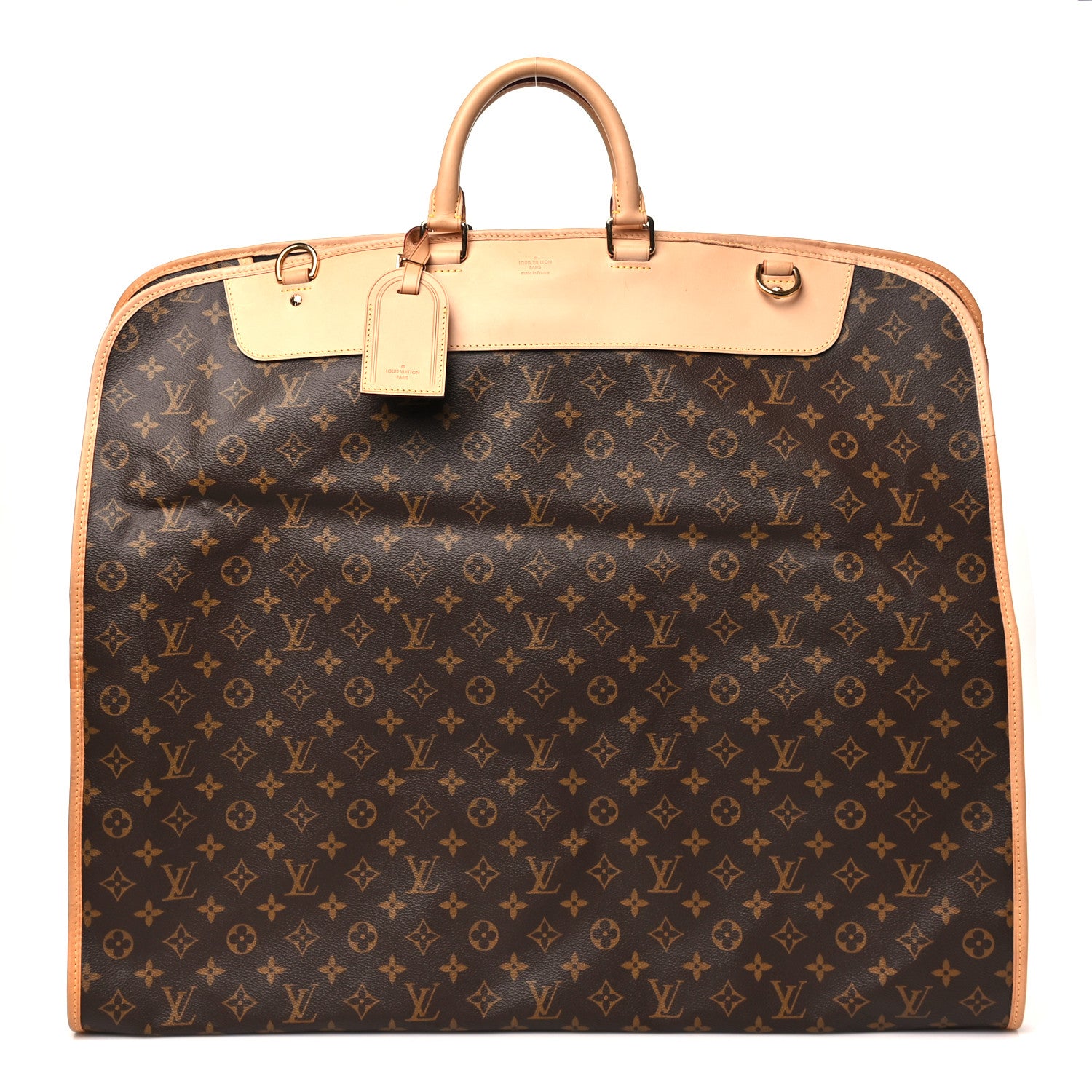 Louis Vuitton Monogram Garment Cover 3 Hangers 1 of 9