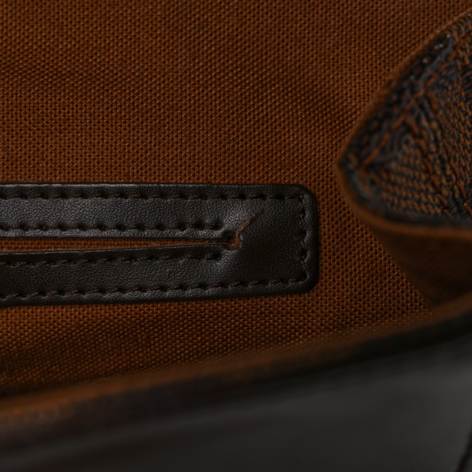 Louis Vuitton Damier Ebene Soho Backpack 13 of 14