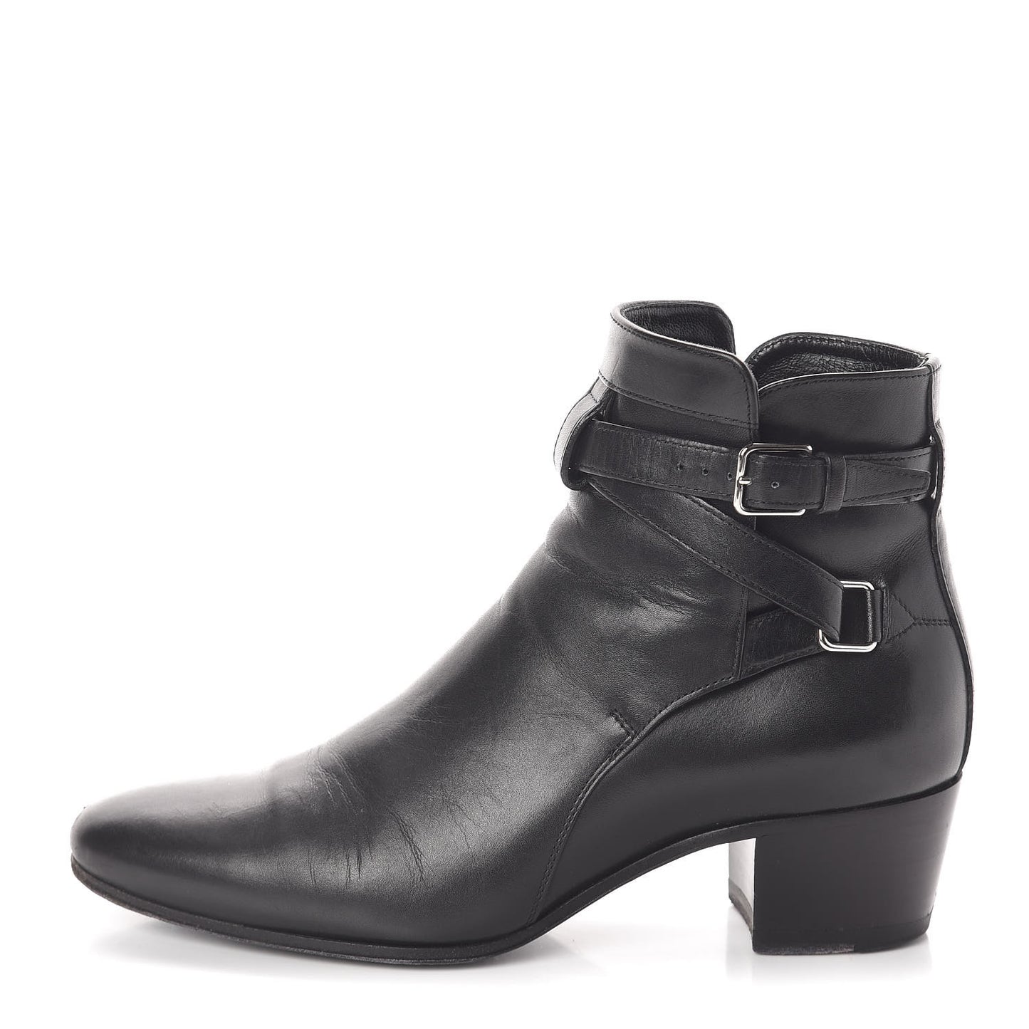 Smooth Jodhpur Calfskin Blake Ankle Boots 35 Black
