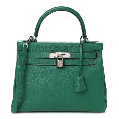 Hermes Togo Kelly Retourne 28 Vert Vertigo 1 of 11