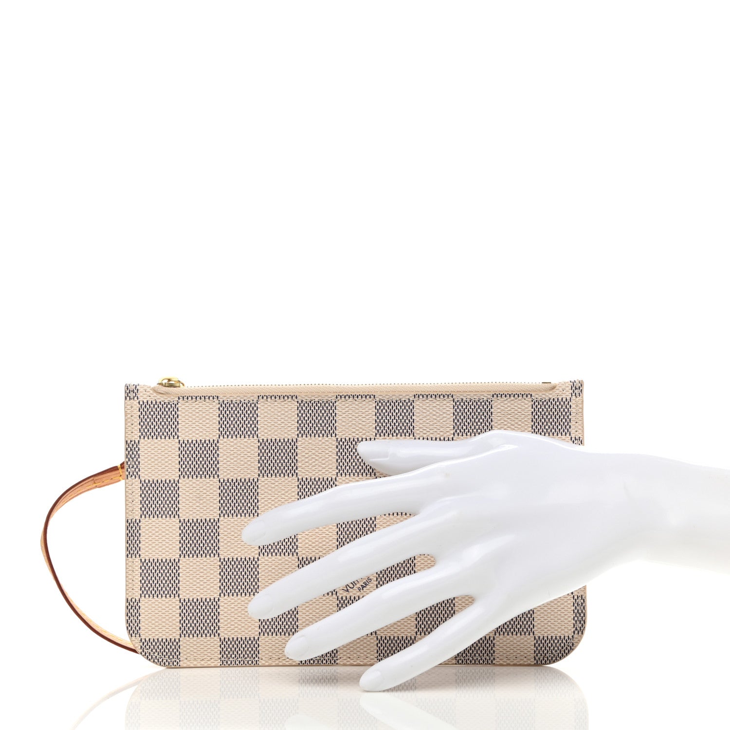 Louis Vuitton Damier Azur Neverfull PM Pochette 2 of 7