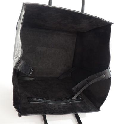 Celine Supple Calfskin Medium Phantom Luggage Black 5 of 7