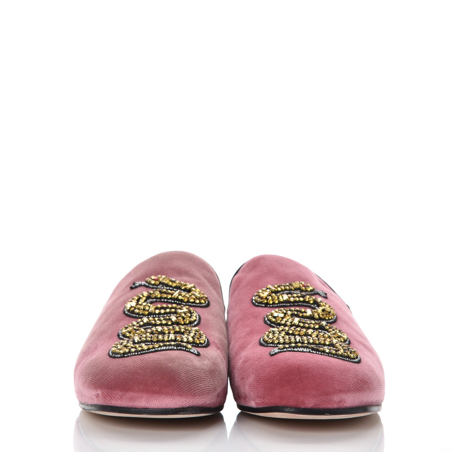 Velvet Silk Embellished Platform Detachable Slide 38 Tibet Red