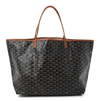 Goyard Goyardine Saint Louis GM Black Gold 1 of 11