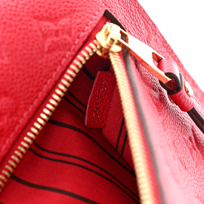 Louis Vuitton LOUIS VUITTON Empreinte Pochette Metis Scarlet Scarlet 7 of 10
