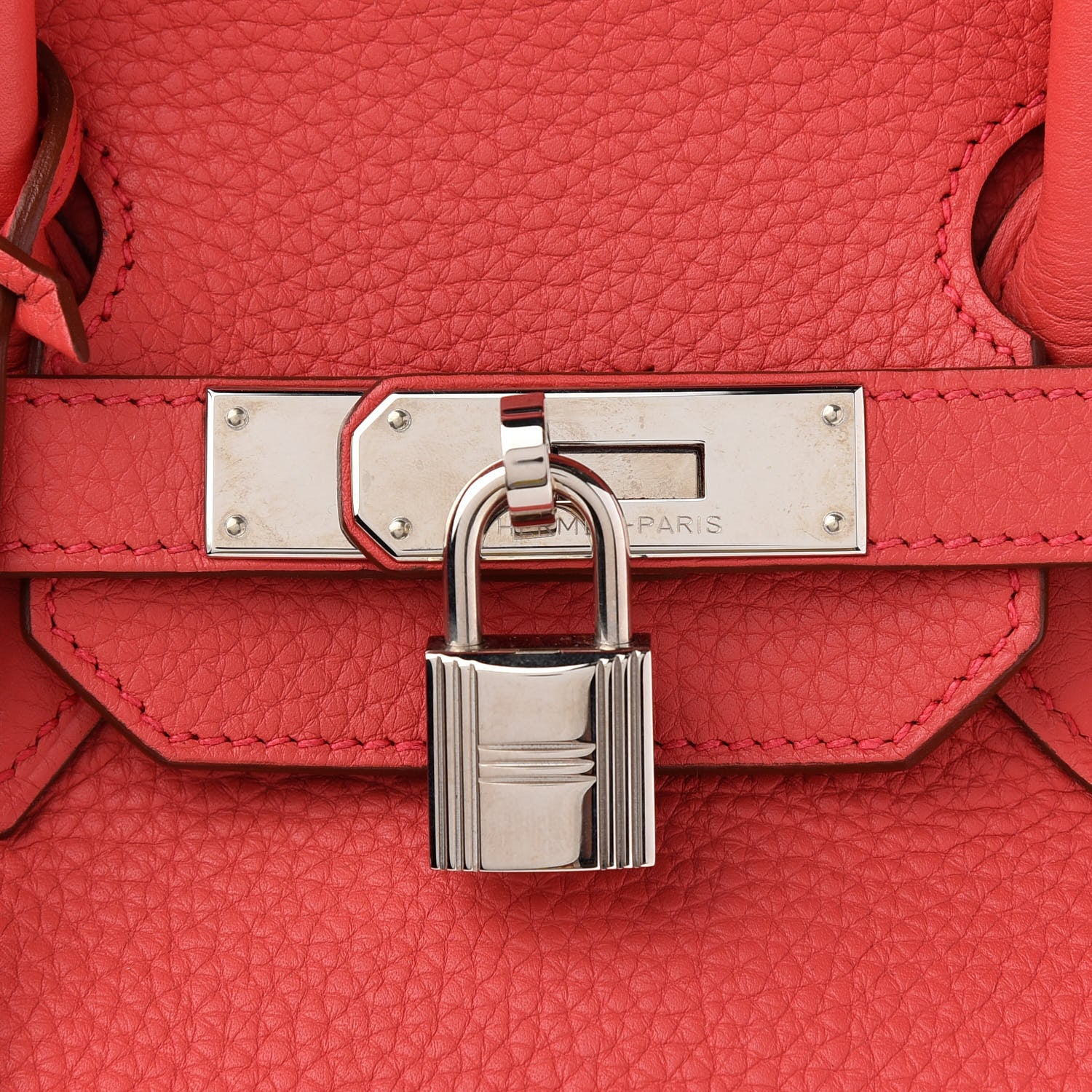 Hermes Taurillon Clemence Birkin 35 Bougainvillea 8 of 33