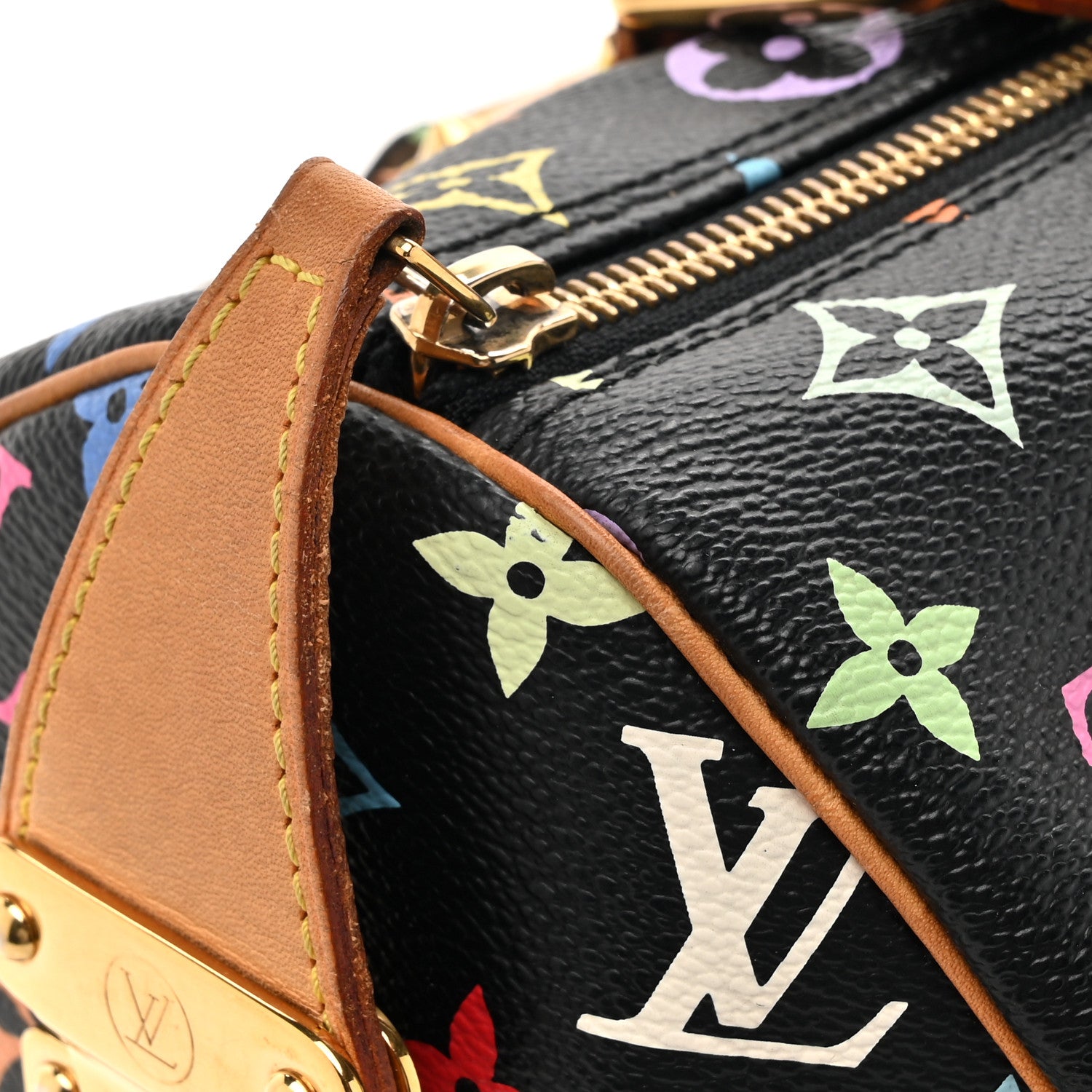 Louis Vuitton Monogram Multicolor Speedy 30 Black 17 of 17