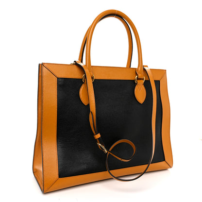 Gucci New Sakai Calfskin Lux Tri-Color Medium Dahlia Shoulder Bag Black Mystic White Sun Oil 3 of 11